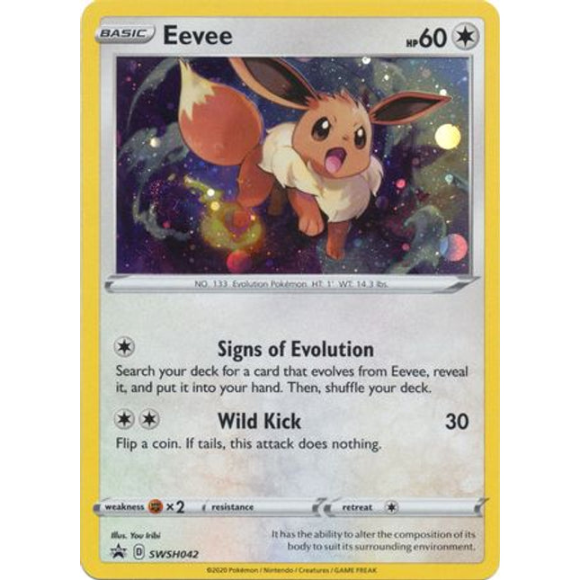 Eevee (SWSH042) [Sword & Shield: Black Star Promos]