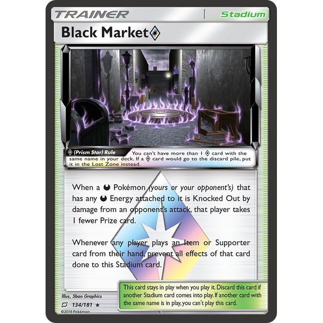 Black Market (Prism Star) (134/181) [Sun & Moon: Team Up]