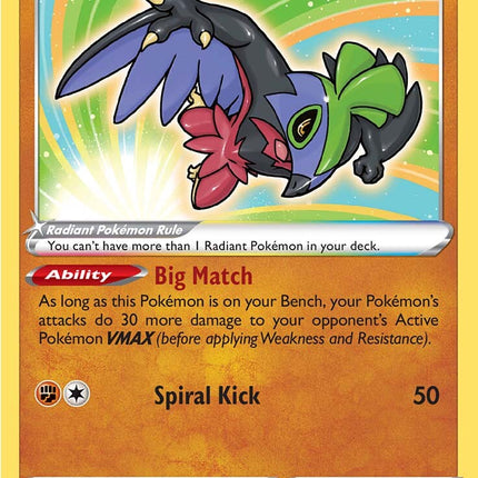 Radiant Hawlucha (081/189) [Sword & Shield: Astral Radiance]