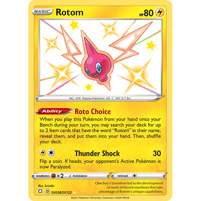 Rotom (SV038/SV122) [Sword & Shield: Shining Fates]