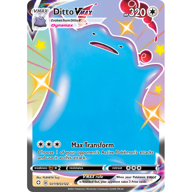 Ditto VMAX (SV119/SV122) [Sword & Shield: Shining Fates]