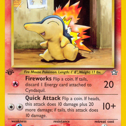 Cyndaquil (57/111) [Neo Genesis 1st Edition]