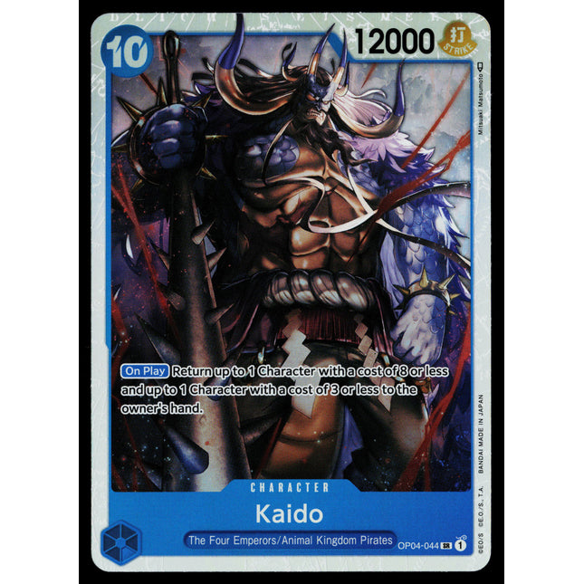 Kaido - OP04-044 - NM - Super Rare - English OP04 - One Piece TCG