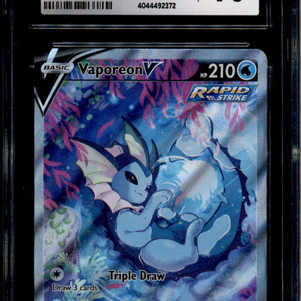 Vaporeon V - SWSH181 - CGC 10 - Alt Art - Promo - Pokemon - 92372