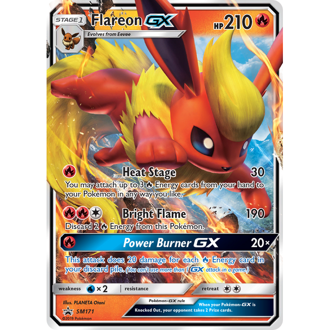 Flareon-GX [SM Black Star Promos]