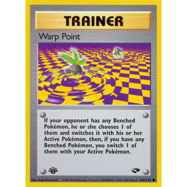 Warp Point (126/132) [Gym Challenge 1st Edition]
