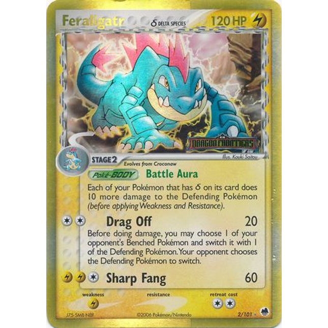 Feraligatr (2/101) (Delta Species) (Stamped) [EX: Dragon Frontiers]