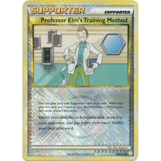 Professor Elm's Training Method (100/123) (League Promo) [HeartGold & SoulSilver]