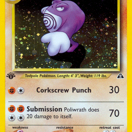 Poliwrath (9/75) [Neo Discovery 1st Edition]
