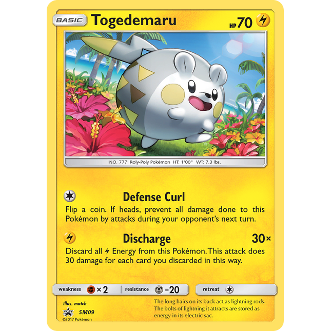 Togedemaru [SM Black Star Promos]