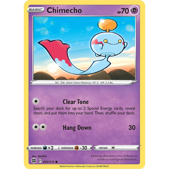 Chimecho (063/172) [Sword & Shield: Brilliant Stars]
