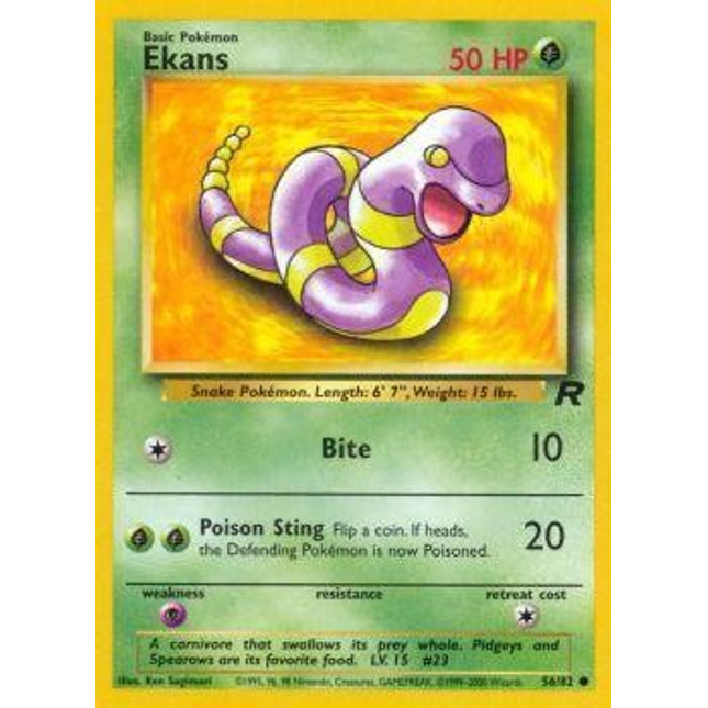 Ekans (56/82) [Team Rocket]