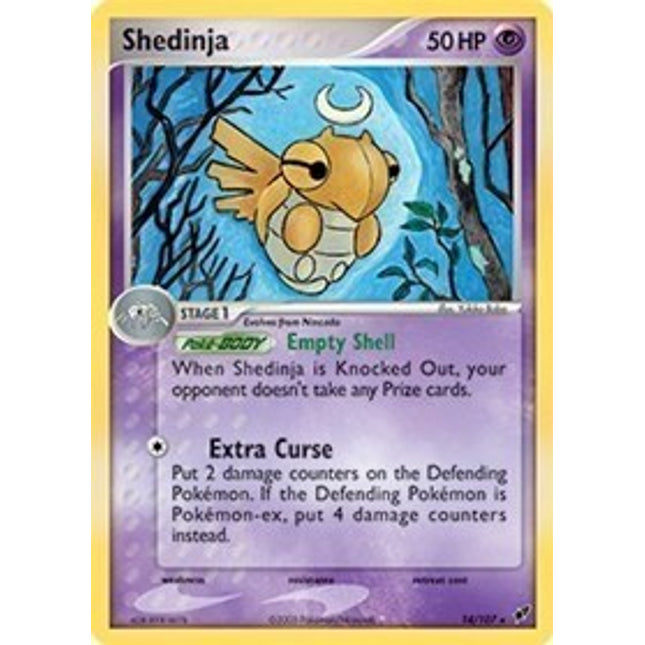 Shedinja (14/107) (Theme Deck Exclusive) [EX: Deoxys]