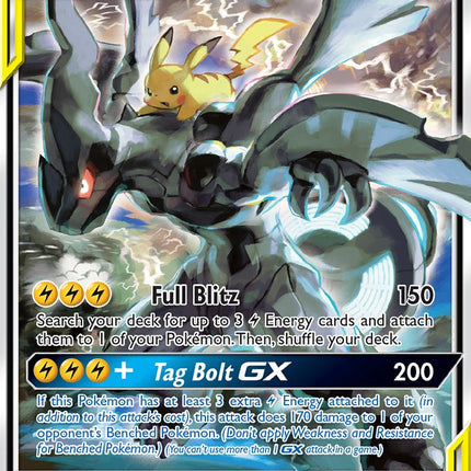 Pikachu & Zekrom GX (SM168) [Sun & Moon: Black Star Promos]