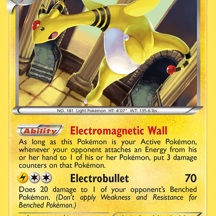 Ampharos (40/124) (Cosmos Holo) (Blister Exclusive) [Black & White: Dragons Exalted]