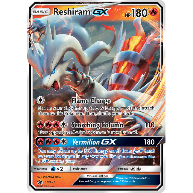 Reshiram-GX [SM Black Star Promos]