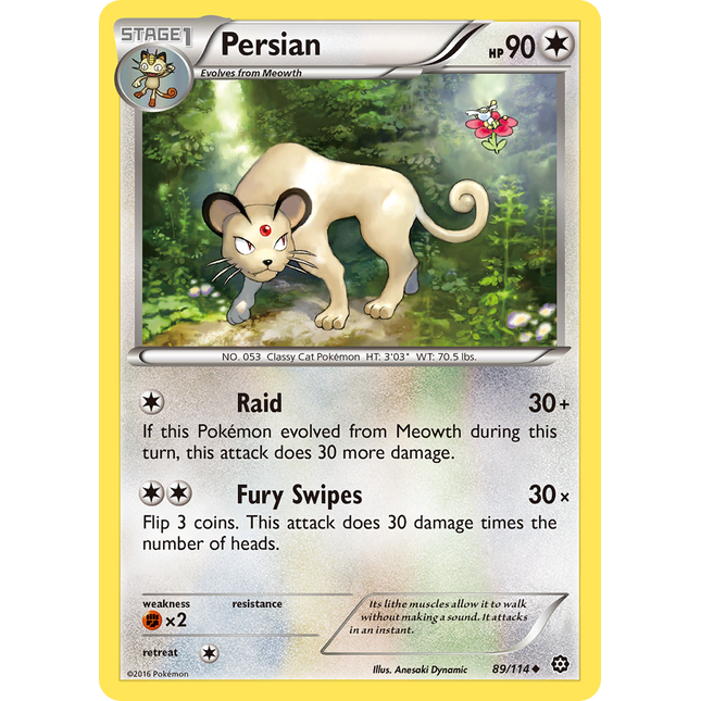 Persian (89/114) [XY: Steam Siege]