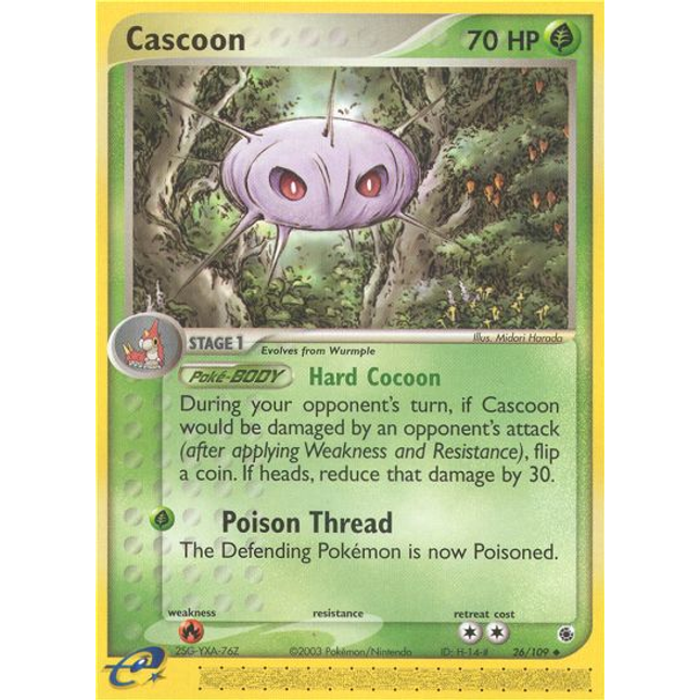 Cascoon (26/109) [EX: Ruby & Sapphire]