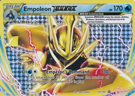 Empoleon BREAK (XY134) (Jumbo Card) [XY: Black Star Promos]