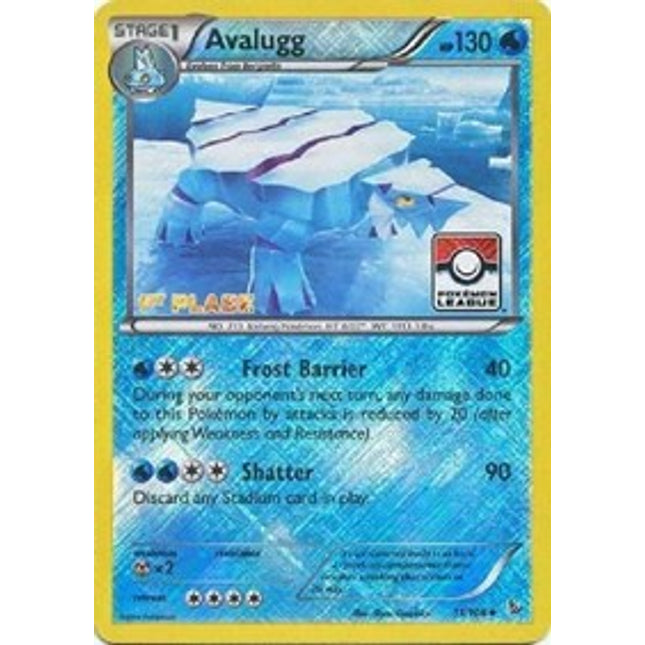 Avalugg (31/106) (League Promo 1th Place) [XY: Flashfire]