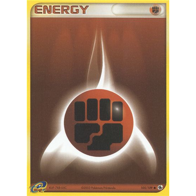 Fighting Energy (105/109) [EX: Ruby & Sapphire]