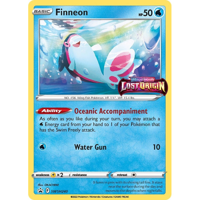 Finneon (SWSH240) [Sword & Shield: Black Star Promos]