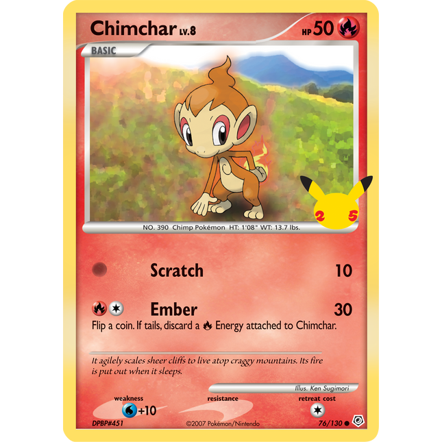 Chimchar [First Partner Pack]