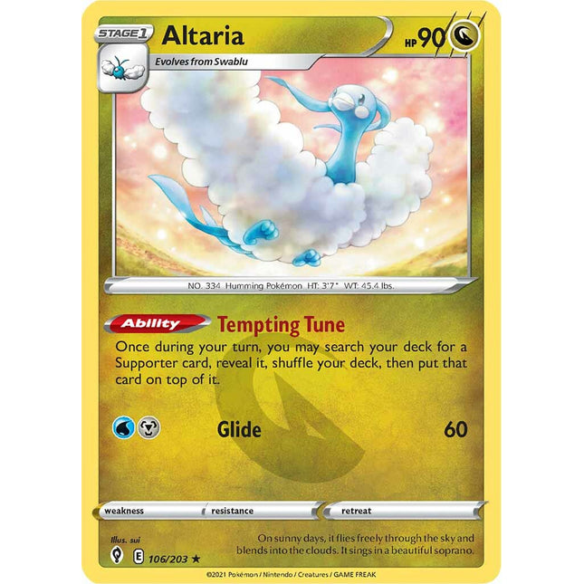 Altaria (106/203) [Sword & Shield: Evolving Skies]