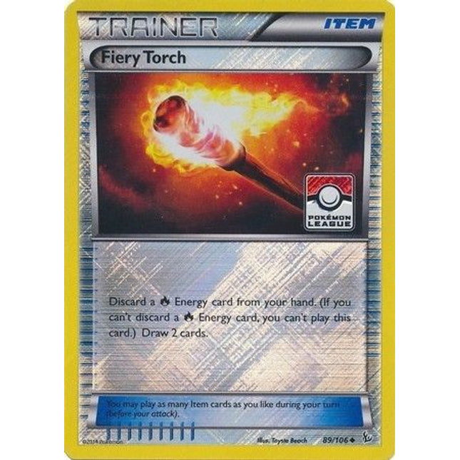 Fiery Torch (89/106) (League Promo) [XY: Flashfire]