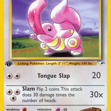 Brock's Lickitung (41/132) [Gym Heroes 1st Edition]