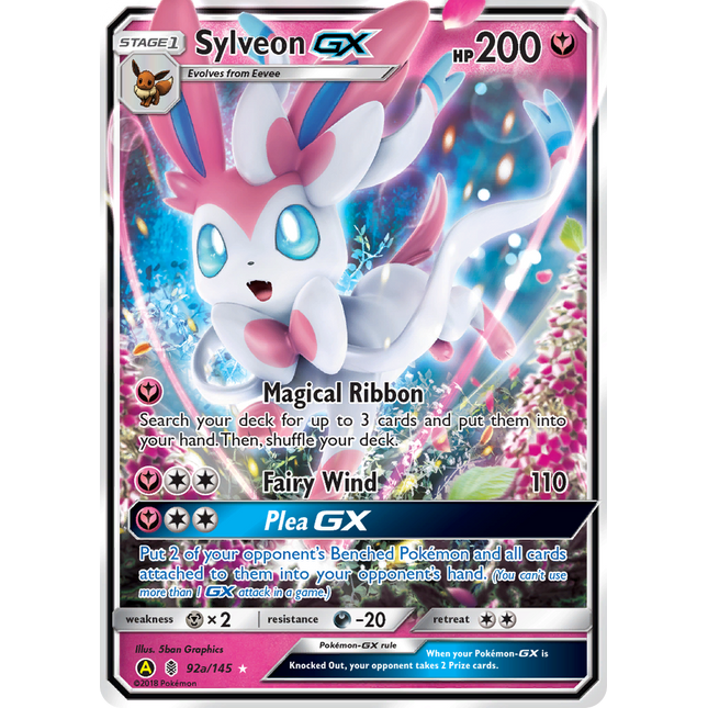 Sylveon GX (92a/145) [Alternate Art Promos]