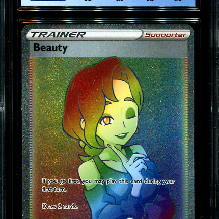 Beauty - 194/185 - CGC 7.5 - Hyper Rare - Vivid Voltage - Pokemon - 28288