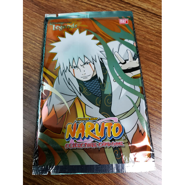 Lineage of the Legends - Set 10 - Booster Pack x1 - Jiraiya Art - Naruto CCG Card Game - Sealed