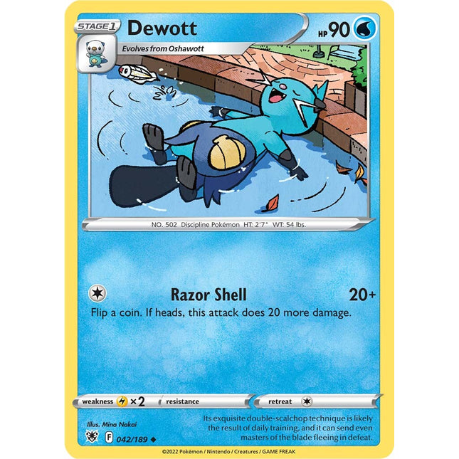 Dewott (042/189) [Sword & Shield: Astral Radiance]