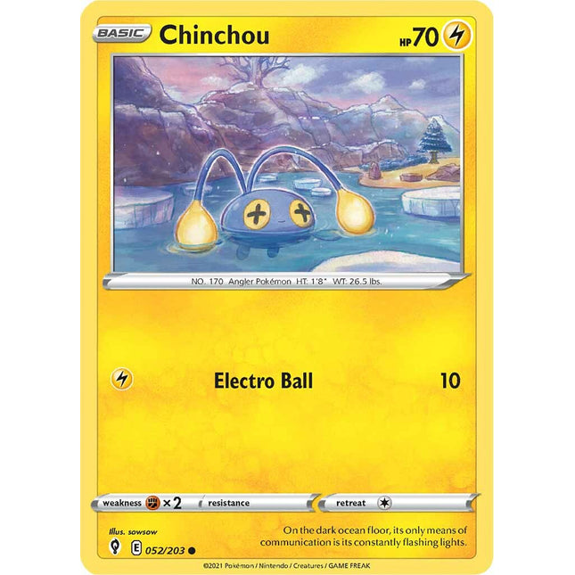 Chinchou (052/203) [Sword & Shield: Evolving Skies]