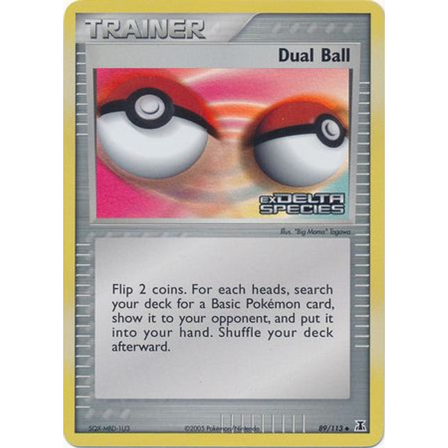 Dual Ball (89/113) (Stamped) [EX: Delta Species]