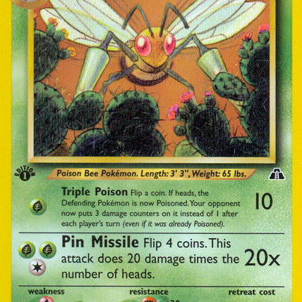 Beedrill (18/75) [Neo Discovery 1st Edition]