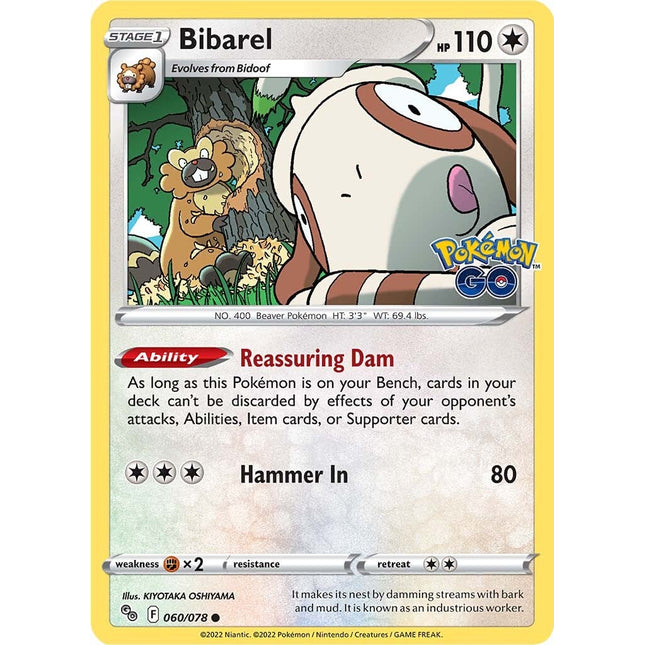 Bibarel (060/078) [Pokémon GO]