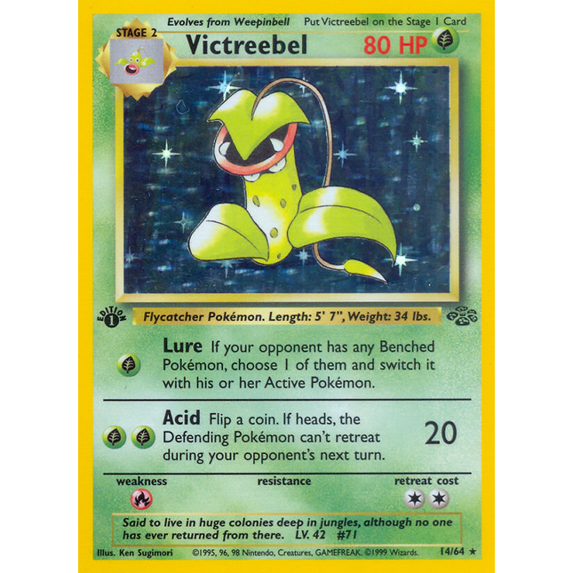Victreebel (14/64) [Jungle 1st Edition]