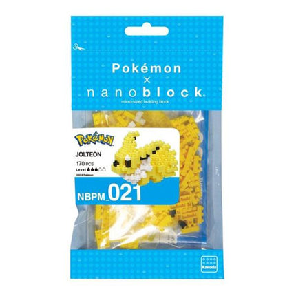 Jolteon - Pokemon Nanoblock Kit - Building Blocks Toy - English - Kawada - NBPM-021