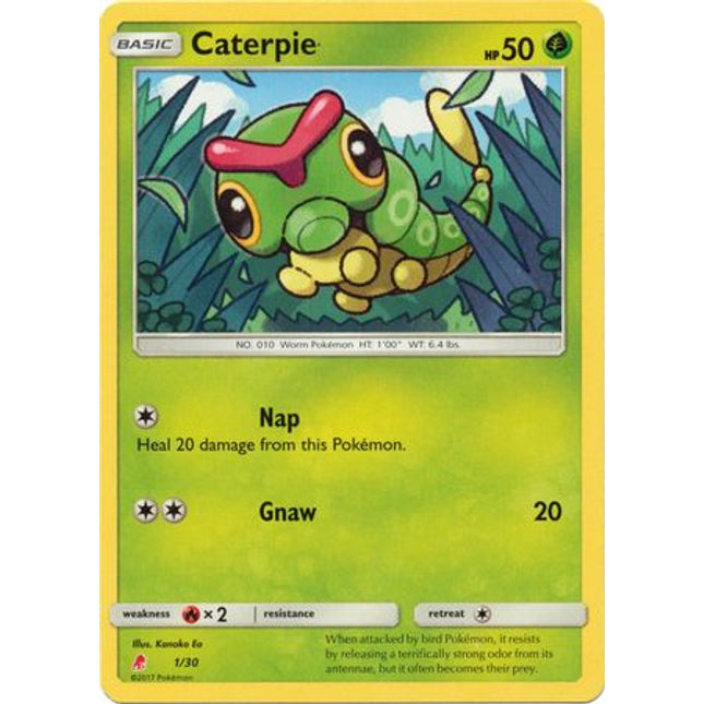 Caterpie (1/30) [Sun & Moon: Trainer Kit - Lycanroc]