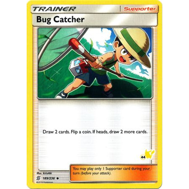 Bug Catcher (189/236) (Pikachu Stamp #44) [Battle Academy 2020]