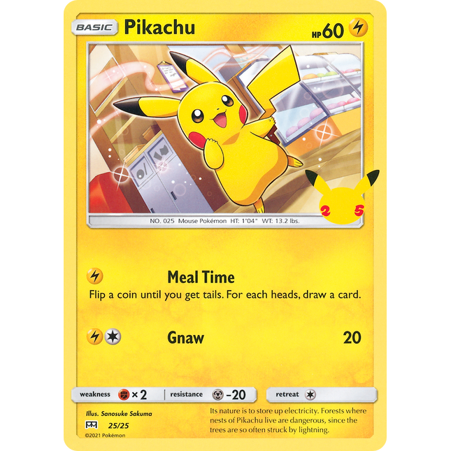 Pikachu (25/25) [McDonald's 25th Anniversary]