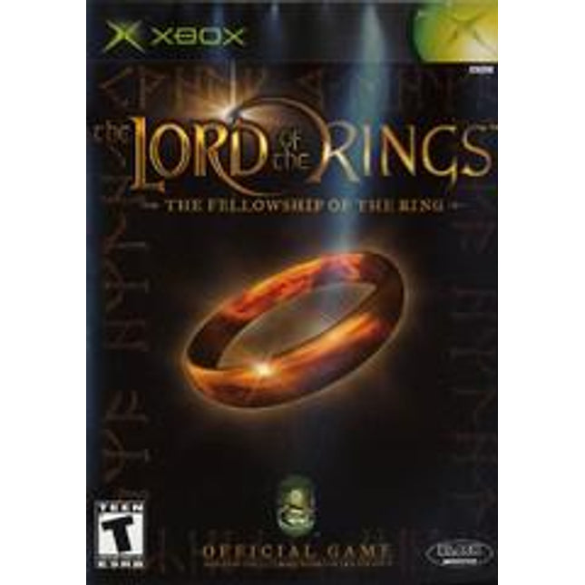 Lord of the Rings Fellowship of the Ring - Xbox