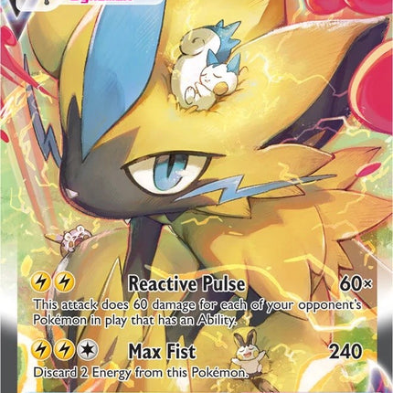 Zeraora VMAX (GG42/GG70) [Sword & Shield: Crown Zenith]