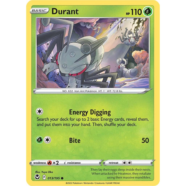 Durant (013/195) [Sword & Shield: Silver Tempest]