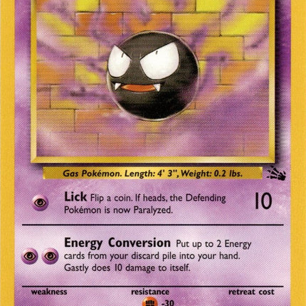 Gastly (33/62) [Fossil Unlimited]