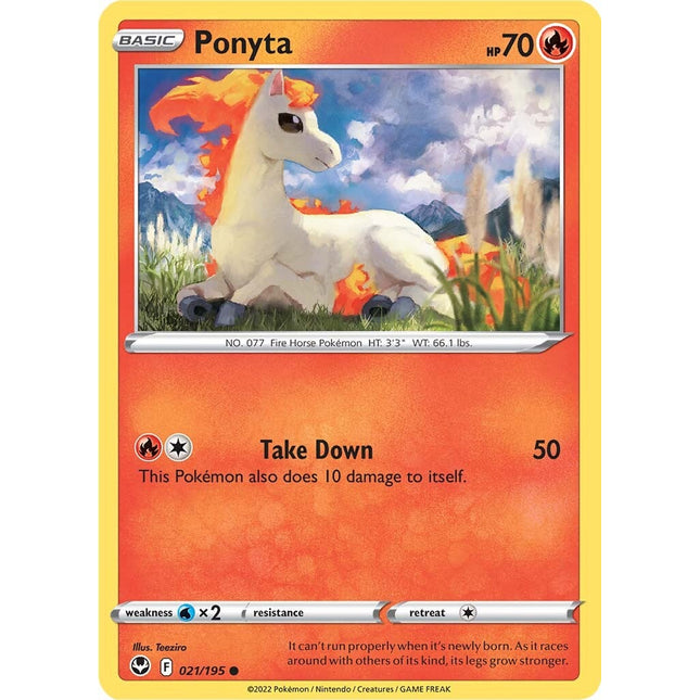 Ponyta (021/195) [Sword & Shield: Silver Tempest]