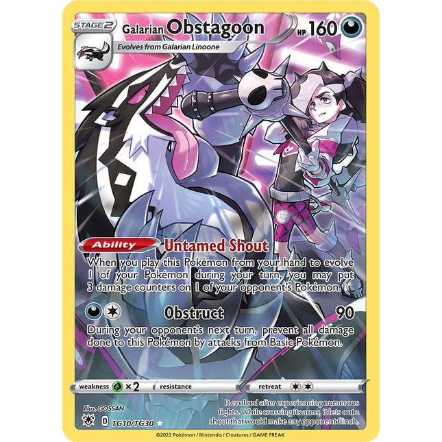 Galarian Obstagoon (TG10/TG30) [Sword & Shield: Astral Radiance]