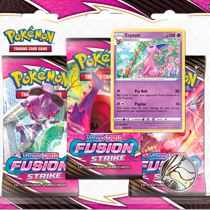 Fusion Strike 3 Pack Blister - Sealed - Random Promo